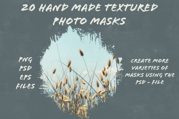 20 Hand Drawn Photo and Clipping Masks: A Creative Toolkit for Unique Design