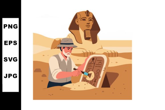 Archaeologist Uncovering Ancient Egyptia: A Rich Resource for Creatives and Educators