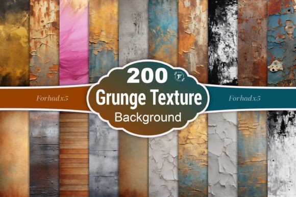 Enhancing Visual Design with Grunge Texture Backgrounds