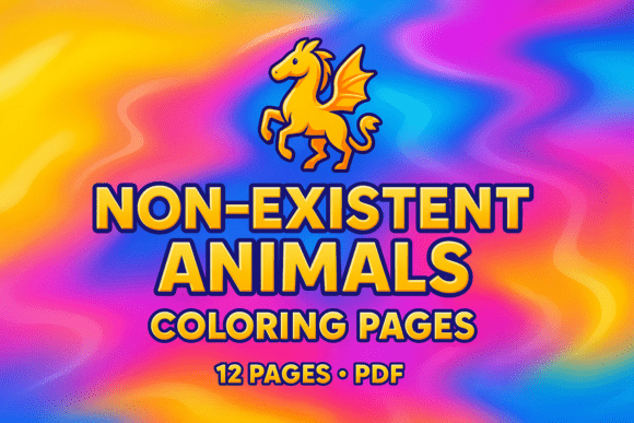 Exploring Creativity with Non-Existent Animals Coloring Pages