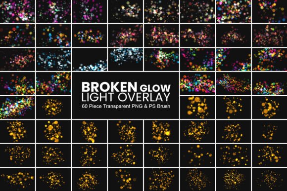 Photoshop Broken Glow Light Overlay: Enhancing Visual Creativity