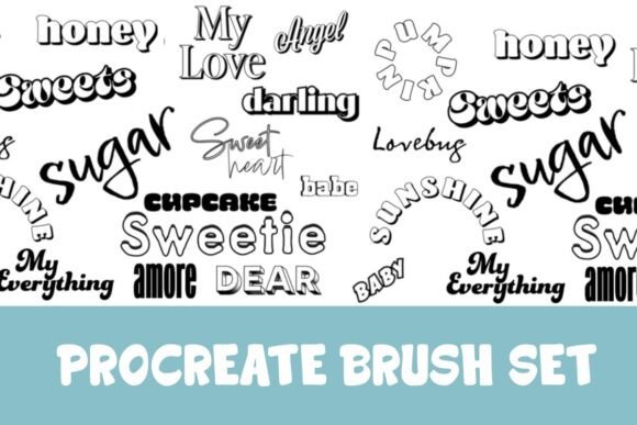 Valentine's Day Brush Set for Procreate: Creative Tools for Love-Themed Digital Art